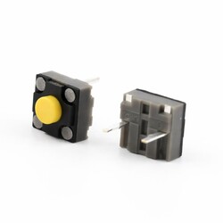 Robo90 - 6x6x4.3mm Push-Tact Buton - 2 Pin- Sarı