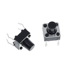 Robo90 - 6x6x7mm Push-Tact Buton - 4 Pin