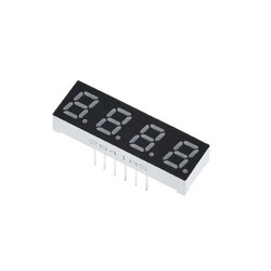 7 Segment Display - 4 Bits - Ortak Katot - 0.28 inç - Thumbnail