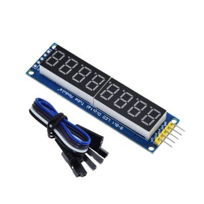 74HC595 8 Digit 7 Segment Display Modülü
