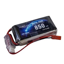 7.4V 2S 850mAh Lipo Batarya - 40C - Thumbnail