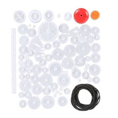 81 Parça Plastik Dişli Seti - DIY Seti