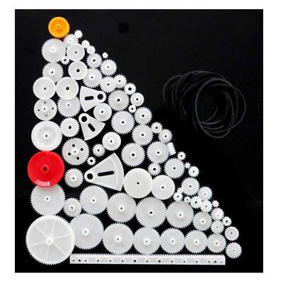 81 Parça Plastik Dişli Seti - DIY Seti