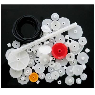 81 Parça Plastik Dişli Seti - DIY Seti