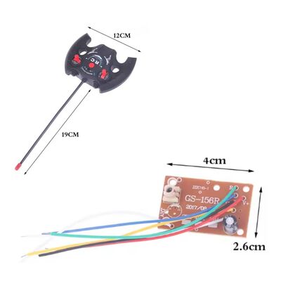 857 27MHz 4 Kanal RC Kumanda Alıcı Verici Modül Seti