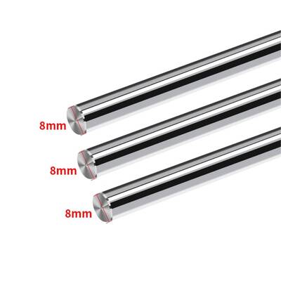8mm Krom Kaplı İndüksiyonlu Mil - 300mm