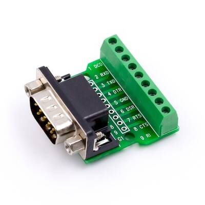 9 Pinli RS232 RS485 Dönüştürücü Modülü (DB9 Erkek)