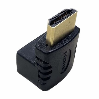 90° HDMI to HDMI Erkek-Dişi (M2F) Dönüştürücü Çevirici