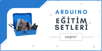 Arduino İleri ve Başlangıç Eğitim Setleri tüm çeşitleri ile Robo90'da!