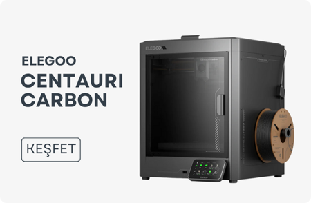 ELEGOO Centauri Carbon 3D Yazıcı Robo90'da satışta!