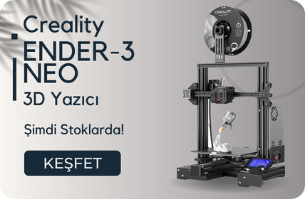 Creality Ender-3 NEO 3D Yazıcı şimdi stoklarda! görseli