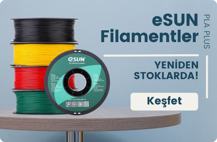 ESUN PLA PLUS filamentler en uygun fiyat ile Robo90'da
