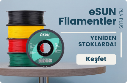 eSUN pla plus filament modellerini keşfet! görseli
