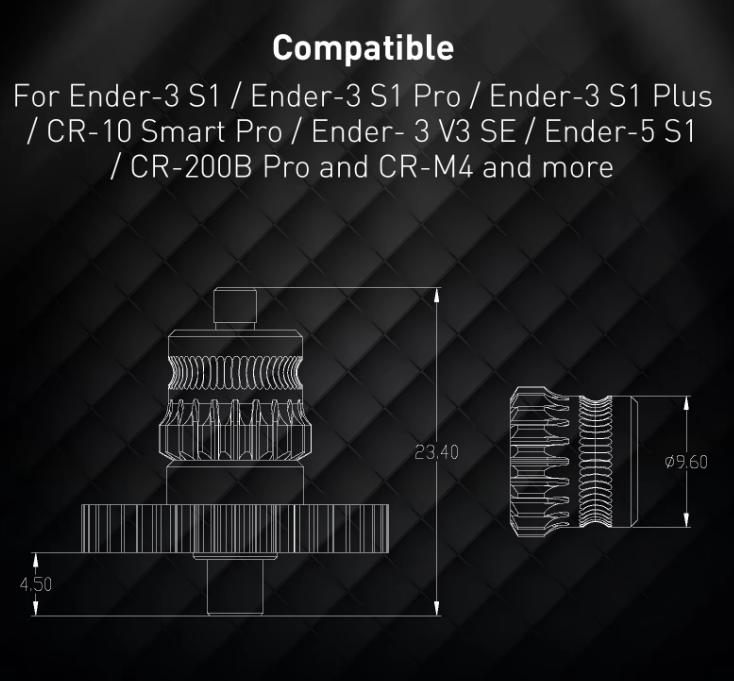 Creality Sprite Extruder DLC Sertleştirilmiş Çelik Dişli Seti - Ender 3 S1 Uyumlu.png (298 KB)