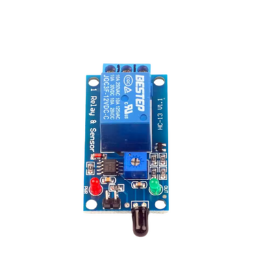 Alev Sensörlü Röle Kartı 12V
