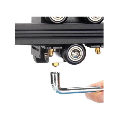 Altıgen L Şekilli Nozzle Açma Anahtarı - 7mm - E3D Nozzle Uyumlu