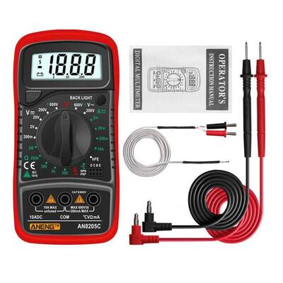Aneng AN8205C Dijital Multimetre
