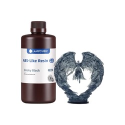 Anycubic - Anycubic ABS-Like Reçine 2.0 - Dumanlı Siyah - 1 Kg