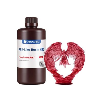 Anycubic ABS-Like Reçine 2.0 - Yarı Saydam Kırmızı - 1 Kg