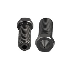 Anycubic Kobra 2 0.4mm Sertleştirilmiş Çelik Volcano Nozzle - 1.75mm - Thumbnail