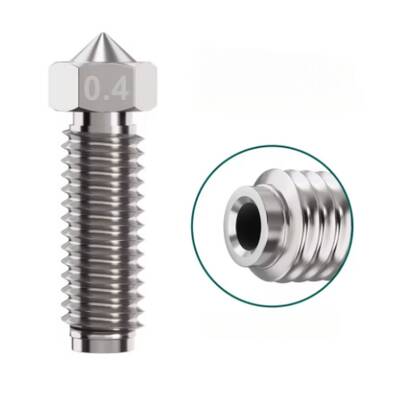 Anycubic Kobra 3 0.4mm Bakır Kaplamalı Volcano Nozzle - 1.75mm