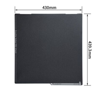 Anycubic Kobra3 Max PEI Kaplı Yay Çeliği Manyetik Tabla- 430x439mm