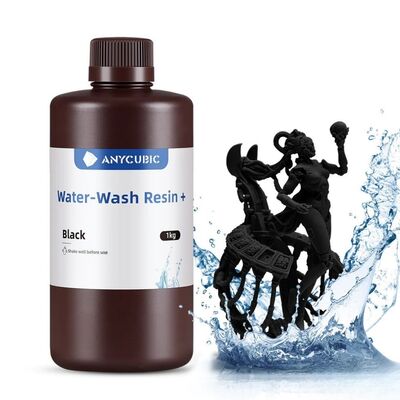 Anycubic Siyah - Suyla Yıkanabilir Reçine (Water-Wash Resin+) - 1 Kg