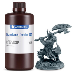 Anycubic - Anycubic Standart V2 Reçine - HD Gri - 1 Kg