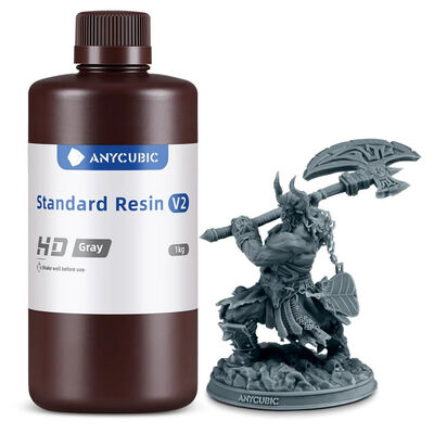 Anycubic Standart V2 Reçine - HD Gri - 1 Kg