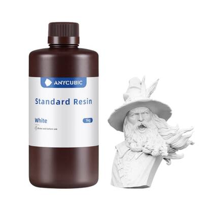 Anycubic UV Beyaz Standart Reçine - 1 Kg