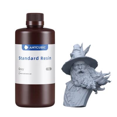 Anycubic UV Gri Standart Reçine - 1 Kg