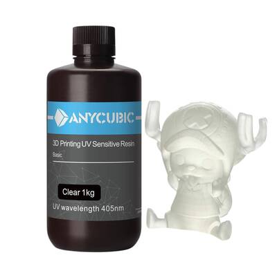 Anycubic UV Şeffaf Standart Reçine - 1 Kg