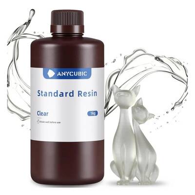 Anycubic UV Şeffaf Standart Reçine - 1 Kg