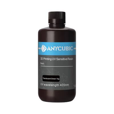 Anycubic UV Yarı Şeffaf Yeşil Reçine - 1 Kg