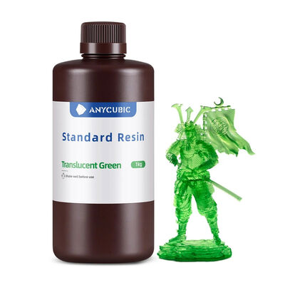 Anycubic Standart Reçine UV - Yarı Şeffaf Yeşil - 1 Kg
