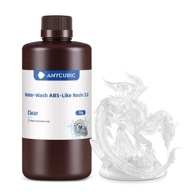 Anycubic Water-Wash ABS-Like Reçine 3.0 - Şeffaf - 1 Kg