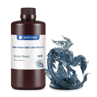 Anycubic Water-Wash ABS-Like Reçine 3.0 - Smoky Siyah - 1 Kg