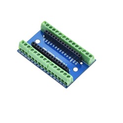 Robo90 - Arduino Nano Klemens Çevirici Shield - Lehimli
