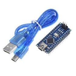 Arduino Nano Klon - USB Kablo Hediyeli - Thumbnail