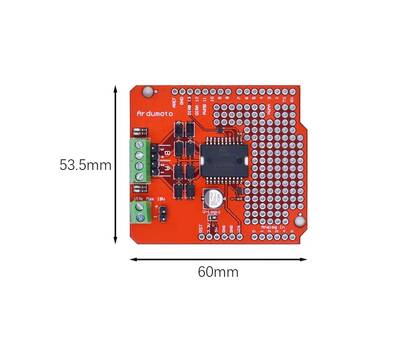 ArduMoto L298P Arduino Motor Sürücü Shield