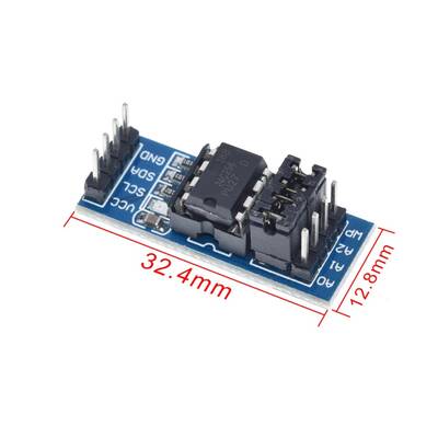 AT24C256 I2C EEPROM Hafıza Modülü - Arduino Uyumlu