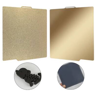 Bambu Lab A1-X1-P1P-P1S PEI - Smooth PEI Kaplı Yay Çeliği Manyetik Tabla - 256x256mm - Çift Yüzlü