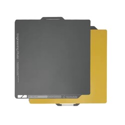 Robo90 - Bambu Lab A1-X1-P1S-P2S Engineering Plate Smooth Pei Yay Çeliği Manyetik Tabla - Çift Yüzlü - Alt Manyetik Yüzeyli