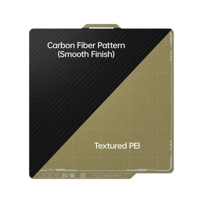 Bambu Lab P1 / A1 / X1 Smooth PET -Texture PEI Manyetik Tabla - 257x257mm