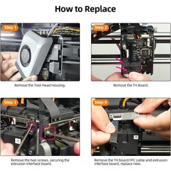 Bambu Lab P2S Extruder Bağlantı Kartı - Thumbnail