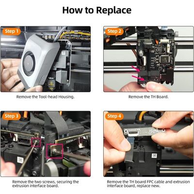 Bambu Lab P2S Extruder Bağlantı Kartı