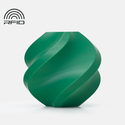 Bambu Lab PLA Basic Filament - Koyu Yeşil - 1 Kg - Makarasız