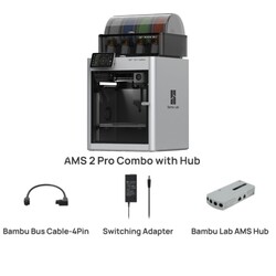 Bambu Lab X1 Carbon AMS 2 Pro Bundle - Yeni Seri - Thumbnail