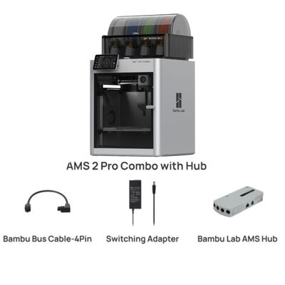 Bambu Lab X1 Carbon AMS 2 Pro Bundle - Yeni Seri