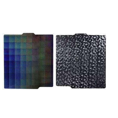 Bambu Lab A1-X1-P1P-P1S PEO+H1H Kaplı Yay Çeliği Manyetik Tabla - 256x256mm - Çift Yüzlü